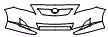 Bumper Kit pattern for the 2009 Toyota Corolla