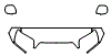 Hood, Fender and Mirror Kit pattern for the 2003 Toyota 4Runner
