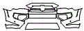 Bumper Kit pattern for the 2018 Toyota 4Runner