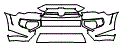 Bumper Kit pattern for the 2018 Toyota 4Runner