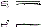 Rocker Panel Kit pattern for the 2019 Toyota 4Runner