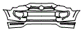 Bumper Kit pattern for the 2019 Toyota 4Runner