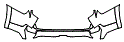 Rear Bumper Kit pattern for the 2018 Toyota 4Runner