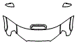 Hood, Fender and Mirror Kit pattern for the 2013 Toyota 4Runner