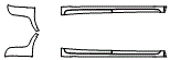 Rocker Panel pattern for the 2016 Toyota Sienna