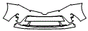 Bumper Kit pattern for the 2019 Toyota Sienna