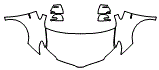 Full Hood, Fender and Mirror Kit pattern for the 2019 Toyota Sienna