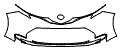 Bumper Kit pattern for the 2026 Toyota Sienna