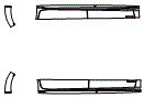 Rocker Panel Kit pattern for the 2026 Toyota Sienna