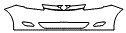 Grille and Bumper Kit pattern for the 2007 Toyota Sienna