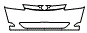 Grille and Bumper Kit pattern for the 2007 Toyota Sienna