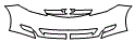 Grille and Bumper Kit pattern for the 2007 Toyota Sienna