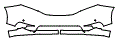 Bumper Kit pattern for the 2012 Toyota Sienna