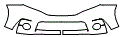 Bumper Kit pattern for the 2012 Toyota Sienna
