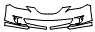 Bumper Kit pattern for the 2004 Toyota Solara