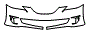 Bumper Kit pattern for the 2004 Toyota Solara