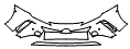 Bumper Kit pattern for the 2021 Toyota Prius