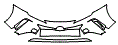 Bumper Kit pattern for the 2021 Toyota Prius