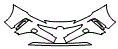 Bumper Kit pattern for the 2021 Toyota Prius