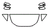 Hood, Fender and Mirror Kit pattern for the 2016 Toyota Prius