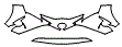 Bumper Kit pattern for the 2018 Toyota Yaris