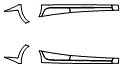 Rocker Panel Kit pattern for the 2020 Toyota Yaris