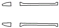 Rocker Panel Kit pattern for the 2008 Toyota Yaris