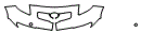 Upper Bumper Kit pattern for the 2008 Toyota Yaris