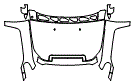 Hood, Fender and Mirror Kit pattern for the 2014 Toyota FJ Cruiser