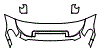 Hood, Fender and Mirror Kit pattern for the 2014 Toyota FJ Cruiser
