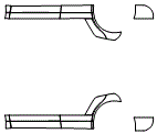 Rocker Panel Kit pattern for the 2016 Toyota Venza (Canada Only)