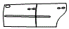 Door Kit pattern for the 2016 Toyota Venza (Canada Only)
