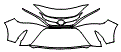 Bumper Kit pattern for the 2024 Toyota Venza