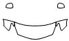 Hood, Fender and Mirror Kit pattern for the 2018 Toyota Prius v