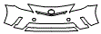 Bumper Kit pattern for the 2013 Toyota Prius v
