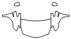 Full Hood, Fender and Mirror Kit pattern for the 2018 Toyota Prius v