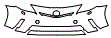 Bumper Kit pattern for the 2013 Toyota Prius v