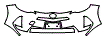 Bumper Kit pattern for the 2012 Toyota Prius c