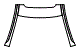 A-Pillar and Roof Kit pattern for the 2019 Toyota Prius c