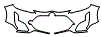 Bumper Kit pattern for the 2017 Toyota Prius c