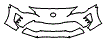 Bumper Kit pattern for the 2020 Toyota 86