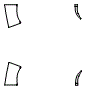 Wheel Opening Kit pattern for the 2020 Toyota 86