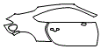 Rear Fender and Door Kit pattern for the 2026 Subaru BRZ