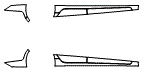 Rocker Panel Kit pattern for the 2019 Toyota Prius Prime Plug-in Hybrid