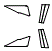 C-Pillar and B-Pillar Kit pattern for the 2021 Toyota Prius