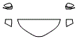 Hood, Fender and Mirror Kit pattern for the 2019 Toyota C-HR