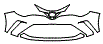 Bumper Kit pattern for the 2021 Toyota C-HR