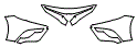 Bumper Kit pattern for the 2019 Toyota Camry Hybrid