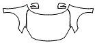 Full Hood, Fender and Mirror Kit pattern for the 2020 Toyota Yaris Hatchback