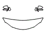 Hood and Mirror Kit pattern for the 2026 Toyota GR Supra